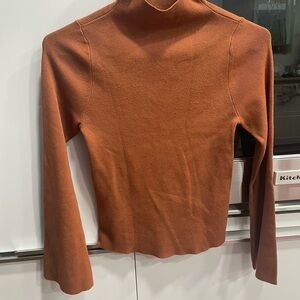 Maeve Warm Rust Sweater